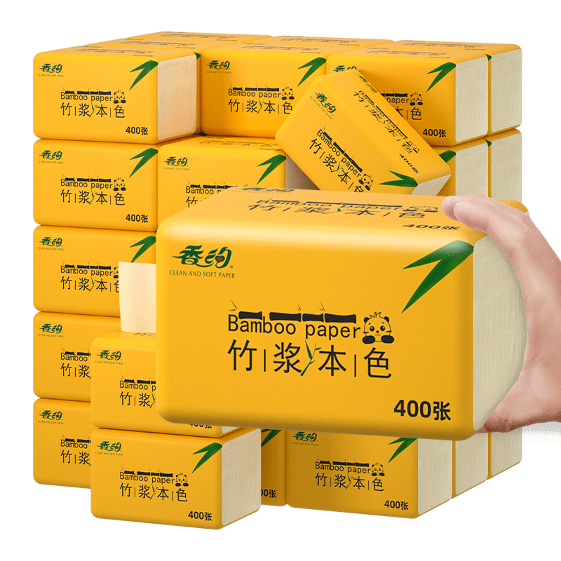 400张整箱抽纸巾实惠装