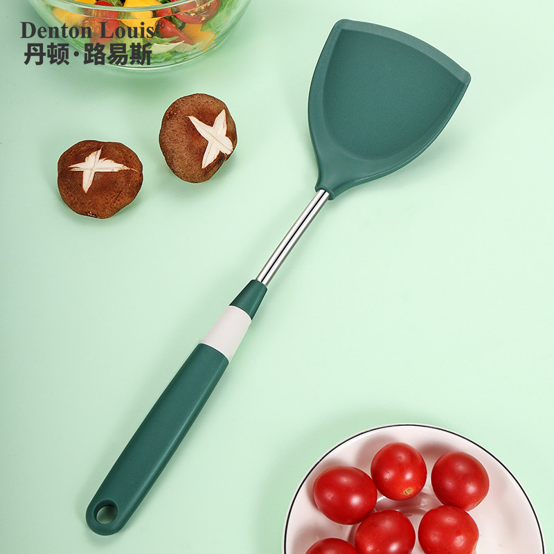 丹顿硅胶锅铲不粘锅专用厨房炒菜铲子耐高温家用护锅硅胶铲子套装,厨房/烹饪用具,锅铲,淘宝优惠券,粉丝福利购,淘宝优惠卷
