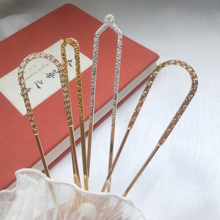 仿纂刻梦华录赵盼儿同款唐风发钗保色发簪 diy古风汉服发饰材料