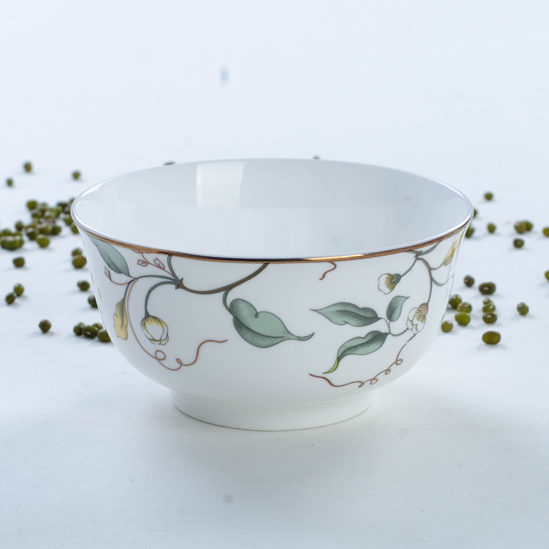 餐具家用唐山陶瓷大小号金钟饭碗