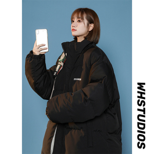 XZ213-MY33-P98控118中性羊羔毛加厚棉服 高品质深度库存图片