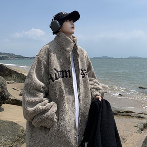 XZ213-MY39-P138控158  港风大码刺绣夹棉加厚刺绣十字架立领棉服图片