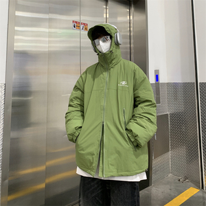 XZ213-MY31-P128控148港风大码加厚冲锋衣棉服 防水防风 高品质图片