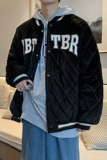 XZ213-JY50-P98控128菱形格加厚棉衣棒球服主推差价足！，男装棉衣，星座213