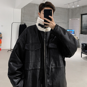 MY01-P138控158羊羔毛皮棉衣   加绒加厚，高品质！图片