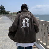 XZ213-MY45-P128控148港风大码刺绣夹棉加厚刺绣立领棉服，男装棉衣，星座213