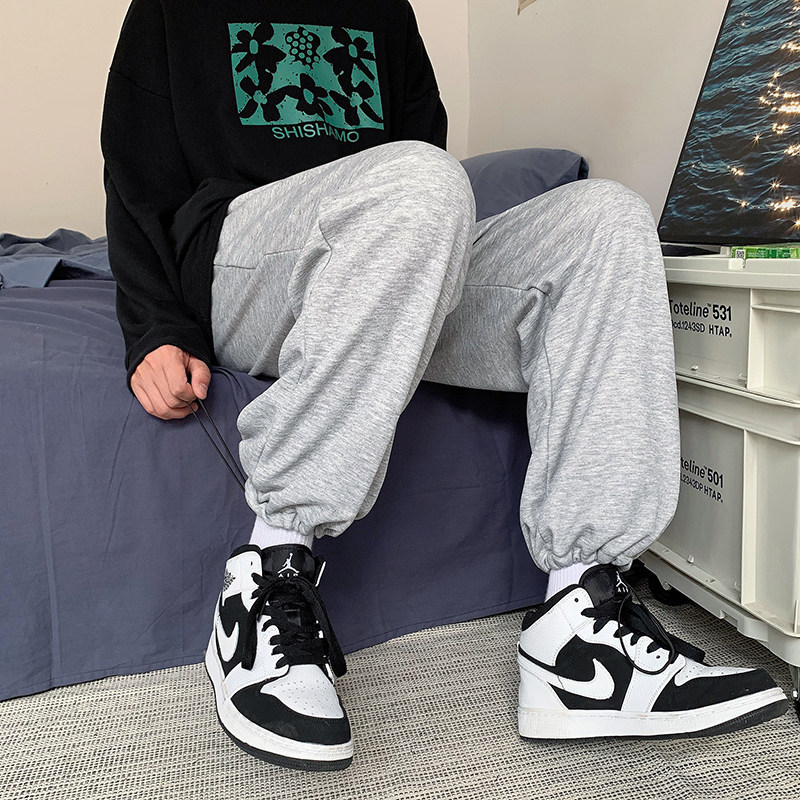 XZ213-KK01-P25控39基础束脚卫裤50棉50涤加厚休闲裤潮流,男装休闲裤,星座213