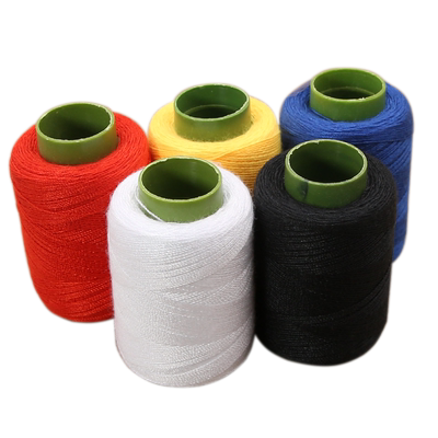 彩色家用衣服涤纶手缝小卷黑白线