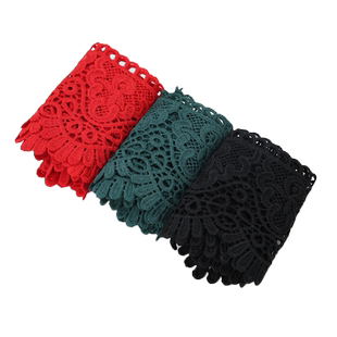 花边辅料彩色蕾丝边镂空布料衣服裤子下摆加长蕾丝带装饰窗帘边带