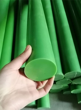 绿色尼龙棒10 20 30 40 50 60 80mm直径加工定制绿色MC含油尼龙棒