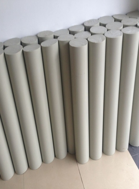 耐酸碱PPH棒35 40 45 50 55 60 80mm直径灰色PPH棒加工PPS棒材PP