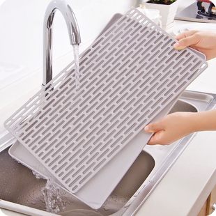 暖壶垫托盘防泄漏暖瓶底座防水暖壶垫家用精致大长方形加厚沥水盘