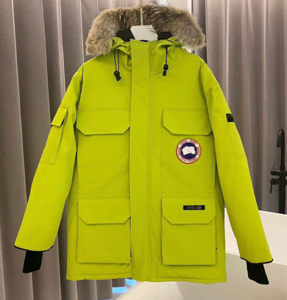 08远征派克大衣 南极科考中长羽绒服