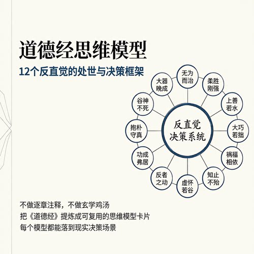 道德经思维模型笔记决策框架