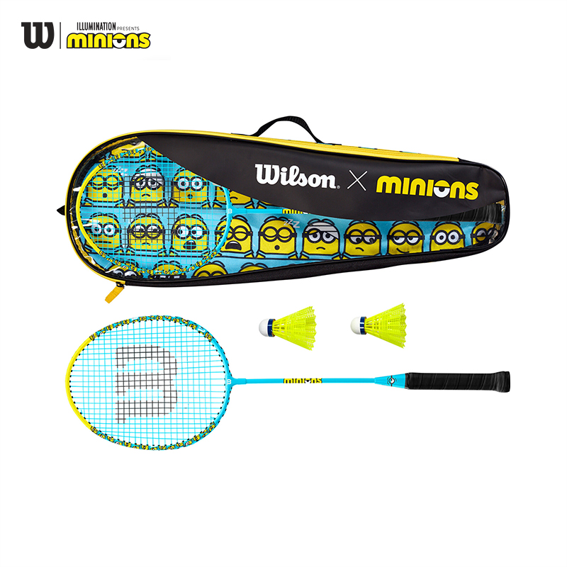 wilson威尔胜儿童羽毛球拍训练