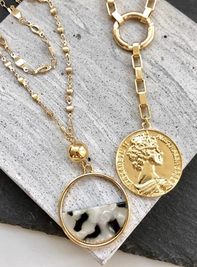 【芝麻芒果】美单Ettika大圆坠两款入项链