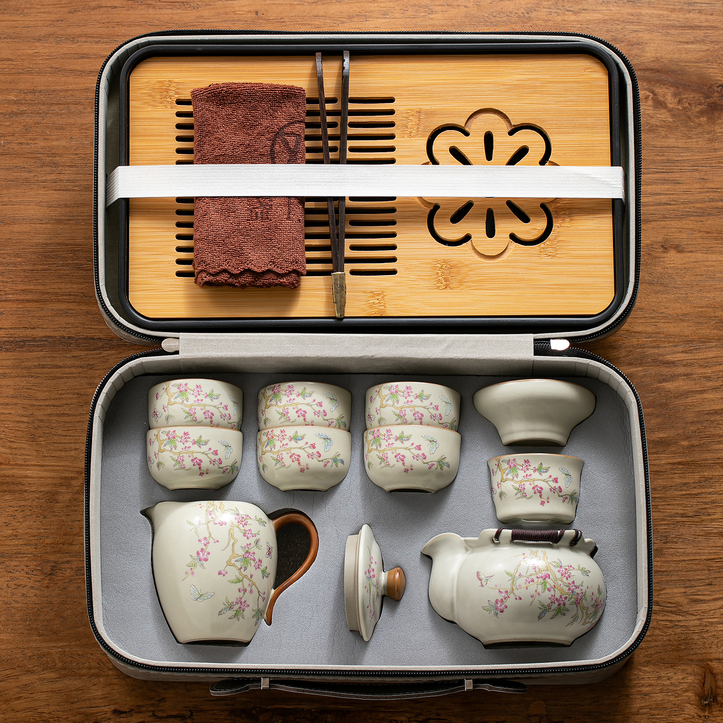 户外茶具套装便携式旅行喝茶装备2025新款家用客厅办公室茶壶礼品