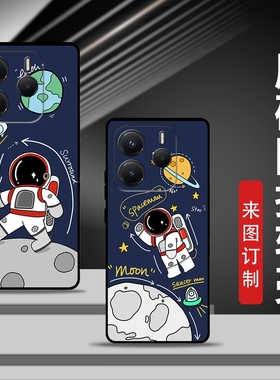 适用于小米红米note14proplus/Pro/14手机壳13 4G防摔全包15ultra/Pro/15硅胶黑色软壳保护套A3新款定制