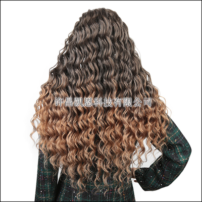 Crochet Ocean Wave Braids 24 inch Pre Stretched Deep Curl
