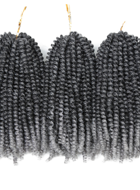 Pre Looped Spring Twist 8inch Croochet Braids Butterly Locs