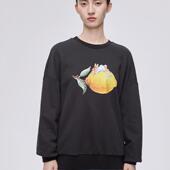 播Peter Rabbit联名系列2023春显瘦宽松连帽小众卫衣女BDQ1VD0326