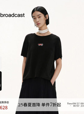 播商场同款联名系列短袖T恤女25夏新款BDS2SD2086