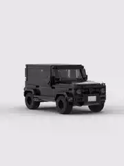 Moc Building Blocks Creative Domestic Set Benchi Big g G63 Black Warrior Racing Classic Speed 8-Grid Sports Car