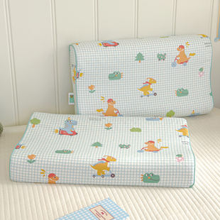 A类60支长绒棉儿童枕套40x60幼儿园宝宝30x50纯棉乳胶枕头套35x55