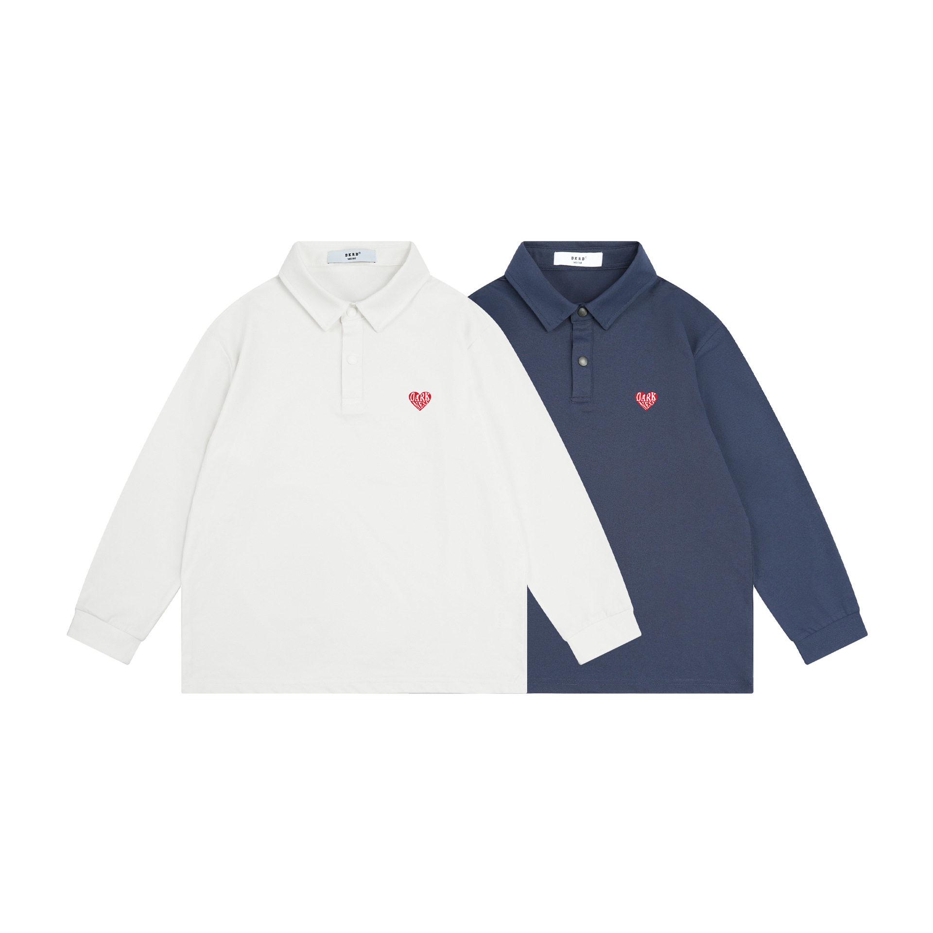 RS家春季日系女男童爱心POLO打底衫儿童中大童休闲长袖T恤潮,童装/婴儿装/亲子装,T恤,淘宝优惠券,粉丝福利购,淘宝优惠卷