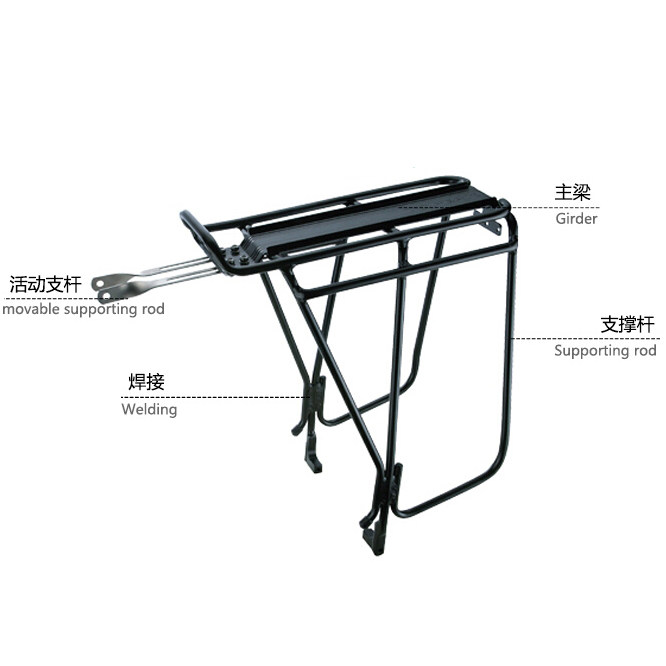 Porte-bagages pour vélo - Ref 2411598 Image 4