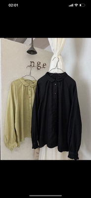 Nge 2025秋季新款百搭显瘦娃娃领衬衫