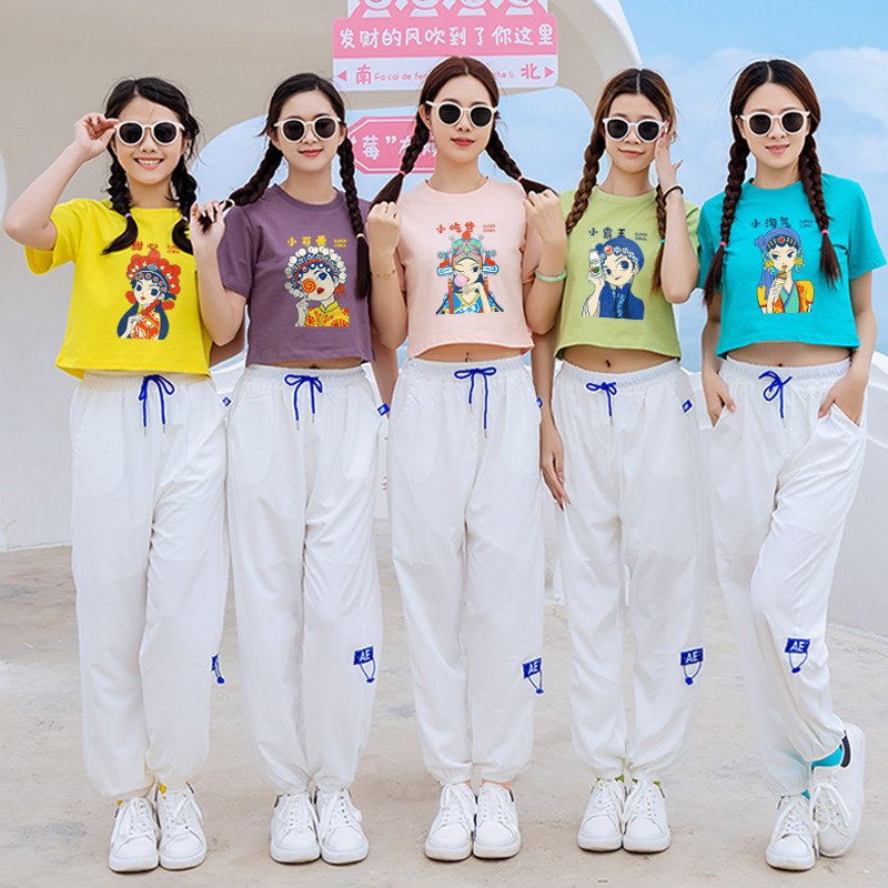 短款t恤女夏宽松多人彩色闺蜜装同学聚会班服团体纯棉短袖套装,女装/女士精品,T恤,淘宝优惠券,粉丝福利购,淘宝优惠卷