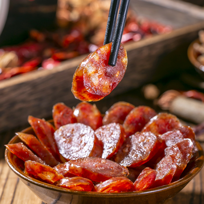 正德和茶乡猪浙味麻辣肠手工