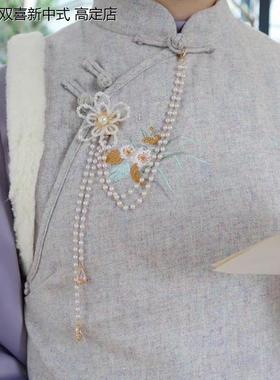 吊坠中式文艺配饰衣服装饰品