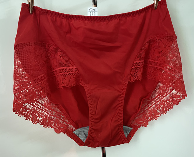 中腰性感蕾丝边女士内裤