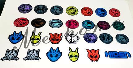 假面骑士ZERO ONE01 时王图图标贴纸蒙面超人角色贴纸拉打