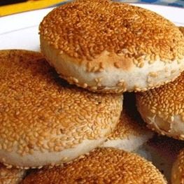 包邮10个天津老味麻酱烧饼