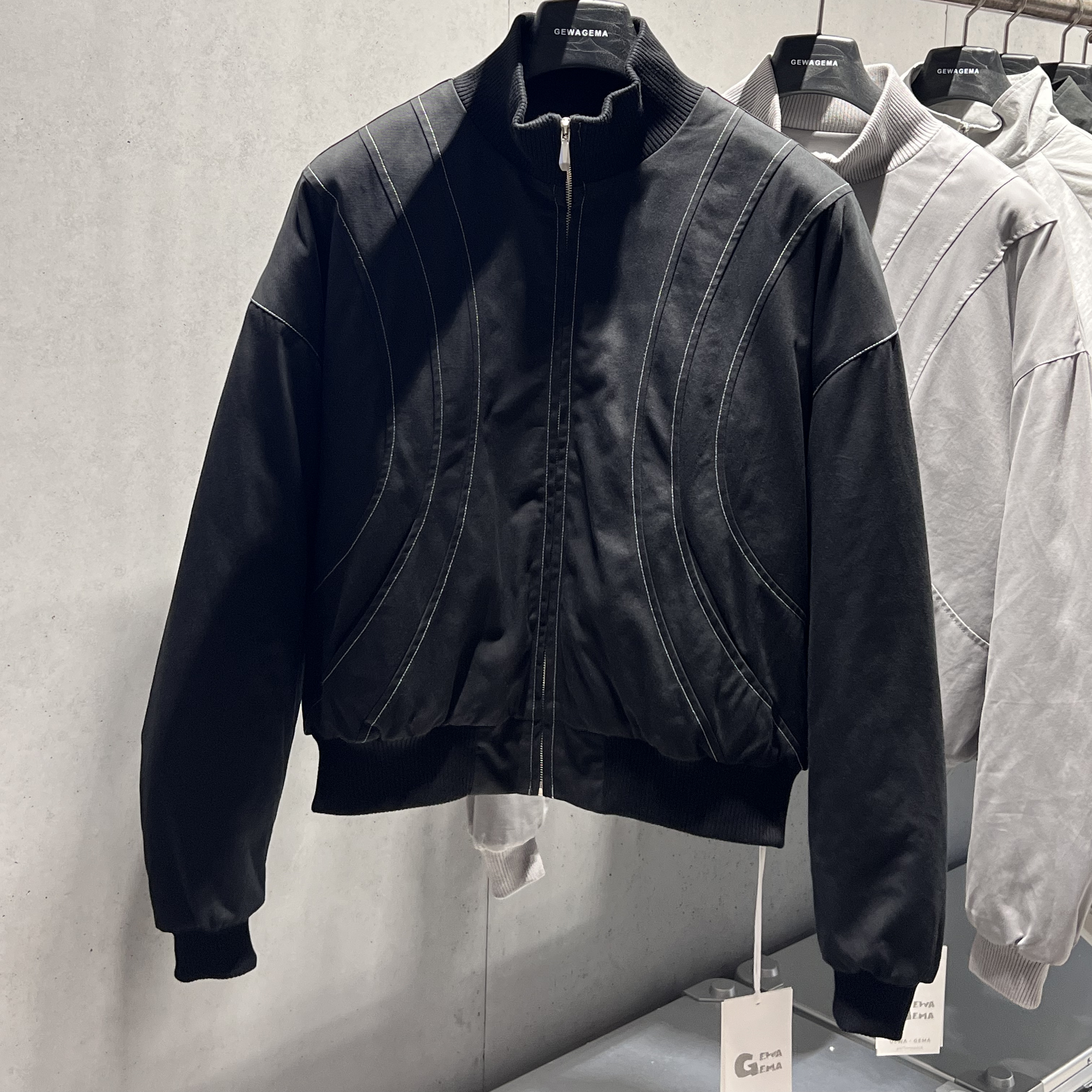 美式重磅解构微廓形夹克外套