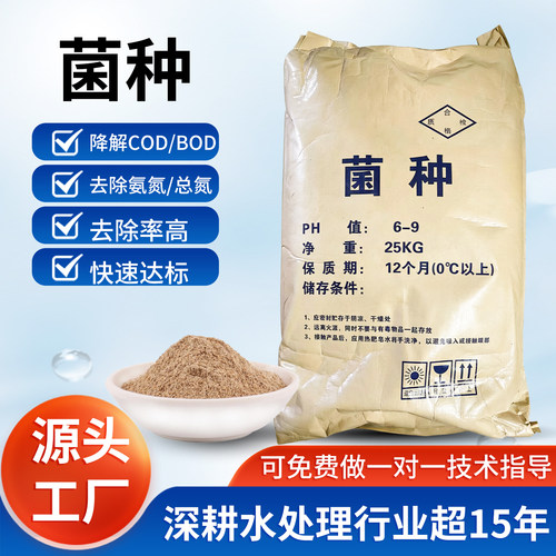 菌种污水处理生活养殖化工高效复合菌反硝化菌好氧厌氧菌硝化菌方