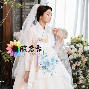 [韩服名家租赁店铺]韩国正品高端女士新娘传统FUSION韩服出租/茹