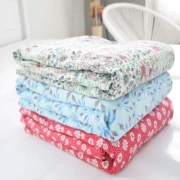 Ưu đãi đặc biệt Chăn bông che Tianzhu đơn mảnh Ký túc xá sinh viên đơn 100% cotton đan bìa 160x210 - Quilt Covers