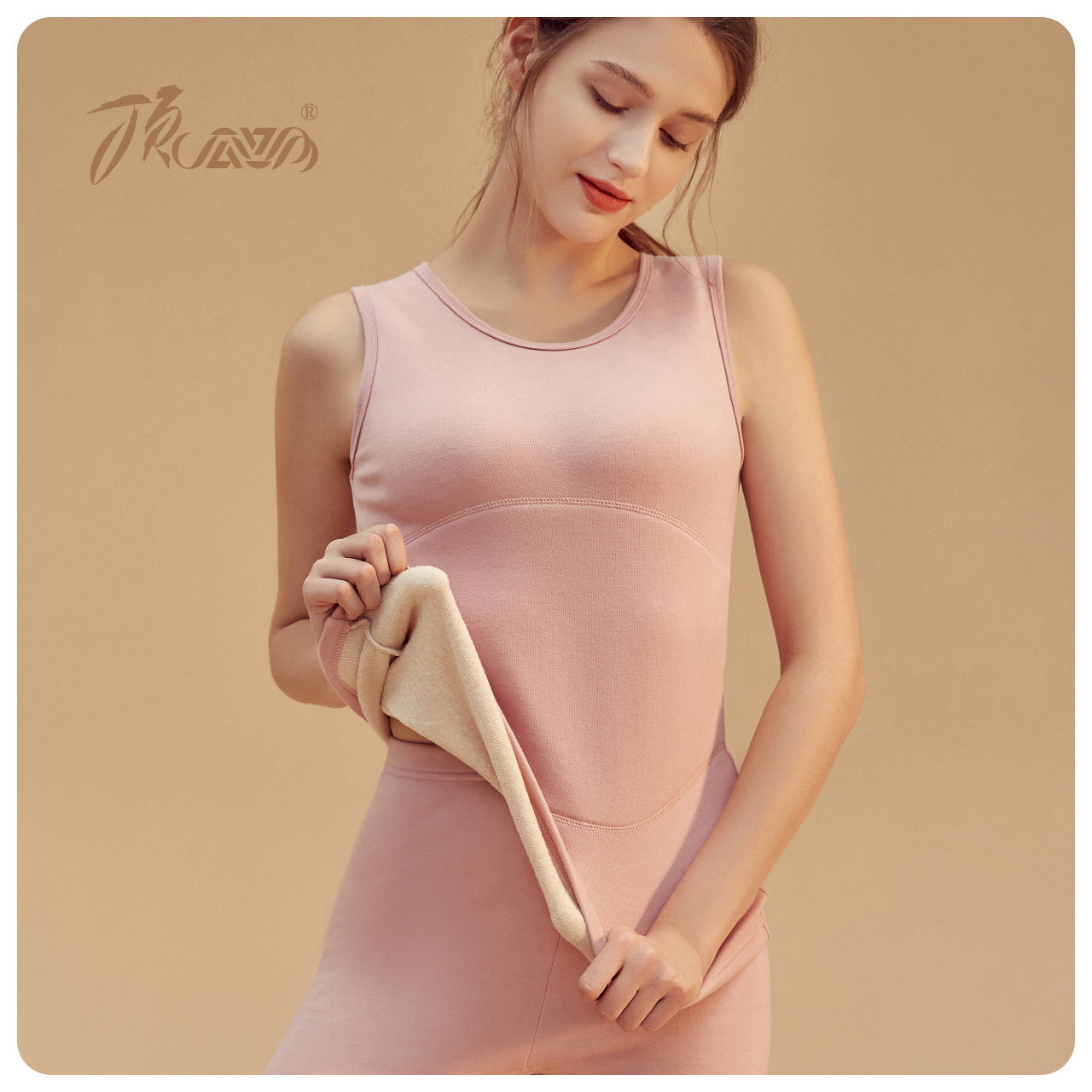 顶呱呱男女保暖背心无袖彩棉加绒加厚护肚暖宫美体紧身马甲打底冬,女士内衣/男士内衣/家居服,保暖背心,淘宝优惠券,粉丝福利购,淘宝优惠卷