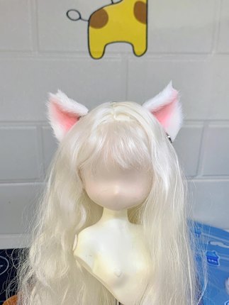 bjd娃用兽配发箍/头饰 猫耳朵 狐狸耳猫耳发箍 四六分/三分/mdd