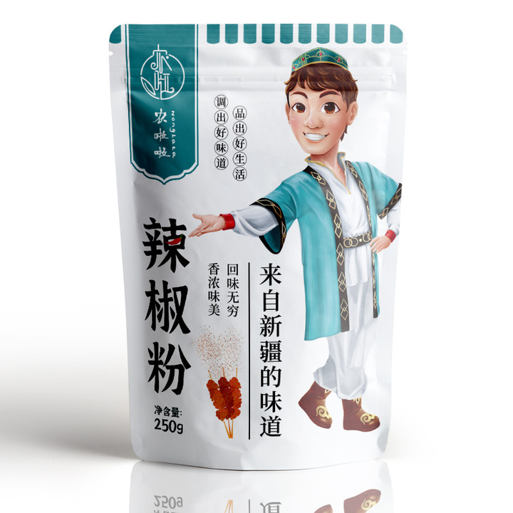 农啦啦新疆250g香油烧烤料泼辣子