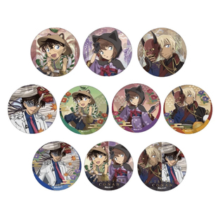 现货日谷正版名侦探柯南百鬼夜行吧唧徽章灰原哀安室透基德胸章