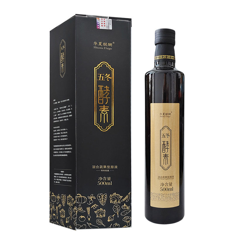 华夏醍醐五冬酵素混合蔬果型原液500ml/瓶