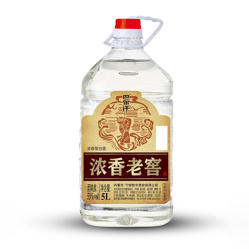 巴尔汗浓香老窖53度5L