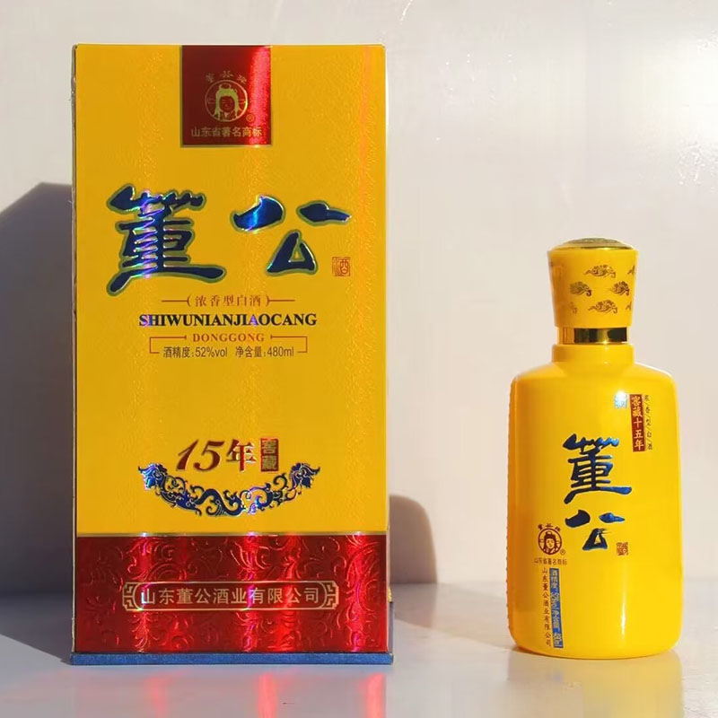董公浓香型52度15年窖藏6瓶/箱