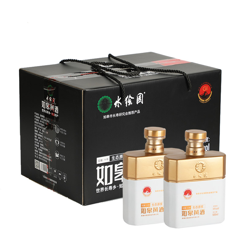 水绘园如皋黄酒14度500ml*6瓶/箱