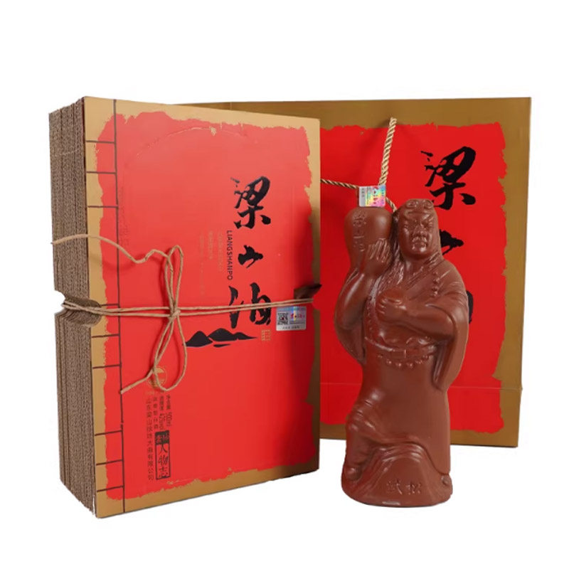 梁山泊紫砂人物志42度浓香型6瓶